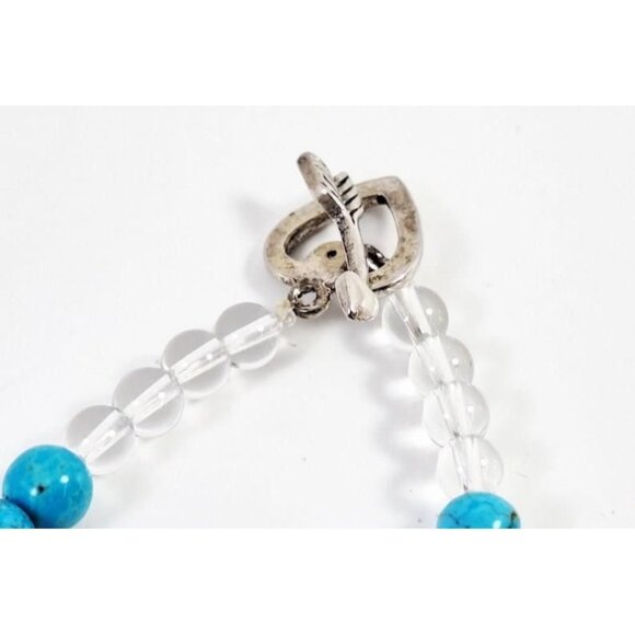 NAVAJO MASTER SILVERSMITH Tommy Jackson Earrings & Necklace Set | Rhodochrosite - Picture 4 of 8